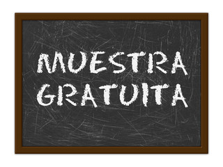 Obraz premium BLACKBOARD