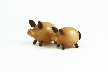 schweinchen nebeneinander