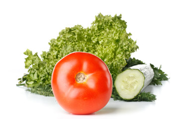 Still-life with vegetables