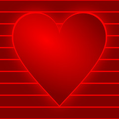 valentines background with heart