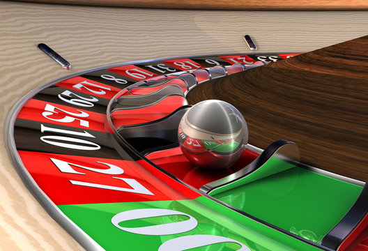 Roulette Wheel Close Up