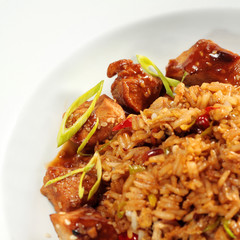 Pork with Fried Rice