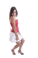 Naklejka premium Very Attractive woman posing