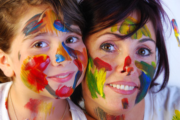 Faisons de la peinture ensemble...