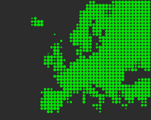 Fototapeta na wymiar Karte von Europa