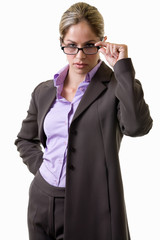 Woman in eyeglasses