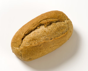Crusty whole wheat roll