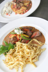 Beef Stroganoff or Stroganov
