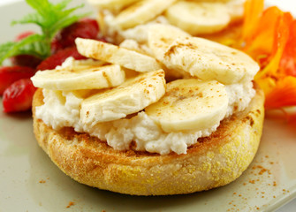 Banana And Ricotta Muffins