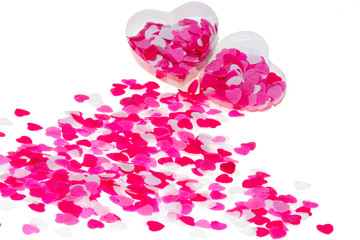 Obraz premium Hearts background