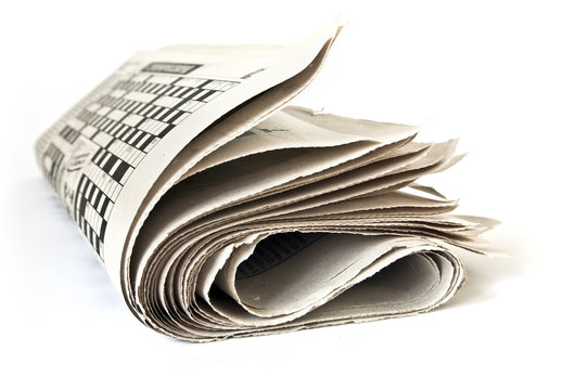 Fold up a newspaper