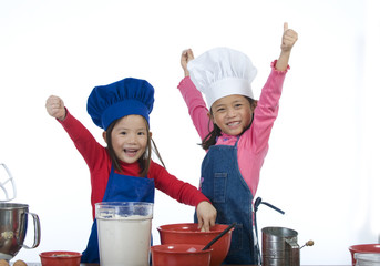 Children Cooking