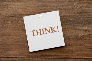 think zettel