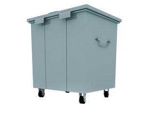 The container for dust