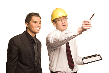 Architekt und Bauherr