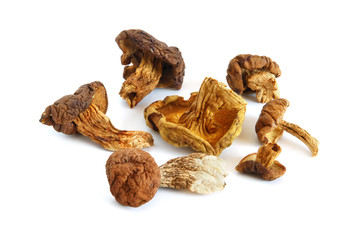 Dry mushrooms