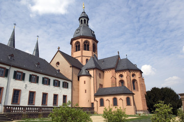 Fototapeta na wymiar Basilika Seligenstadt