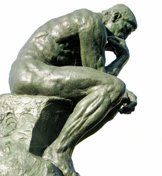 Le penseur de Rodin.