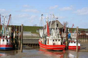 Kutterhafen in Ostfriesland