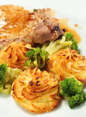 Pork Brisket with Potato