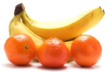 Bananas and tangerines