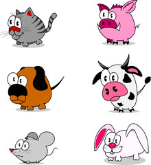 Cartoon animals