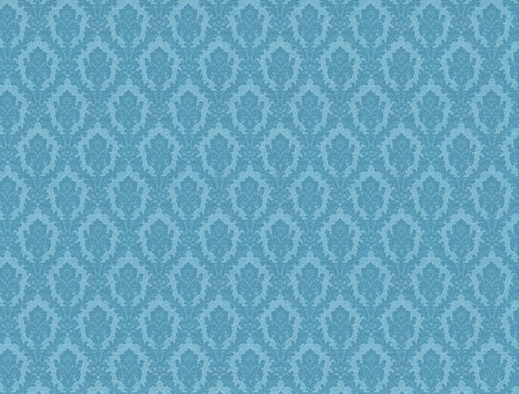 Retro blue wallpaper