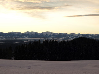 Sonnenaufgang im Allgäu 2
