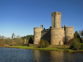 Fototapeta na wymiar Château de Montbrun, Limousin, Périgord