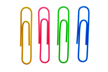 Four paper clips