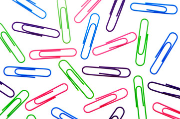 Disordered paper clips