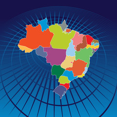 brazil map © Cifotart