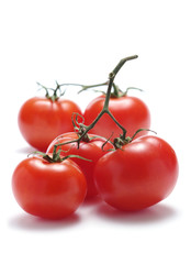 Five tomatoes