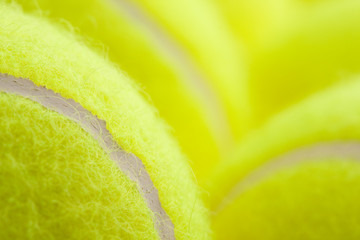 Group of Tennis Balls