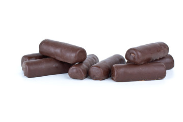 Some long chocolate candies