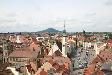 Fototapeta premium Blick über Görlitz