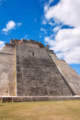 Mayan pyramid in Uxmal, Mexico