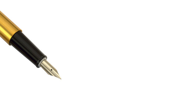 stylo plume haut gauche