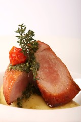 Pork Meat Gourmet Meal