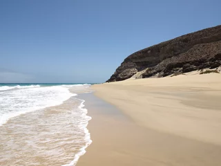 Fotobehang Sotavento Beach, Fuerteventura, Canarische Eilanden Playa de Sotavento - Fuerteventura