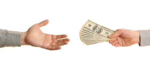 Hands and Dollars