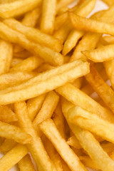 french frie or chips close up