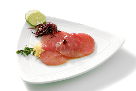 Carpaccio de atun