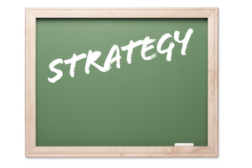 Obraz premium Chalkboard Series - Strategy