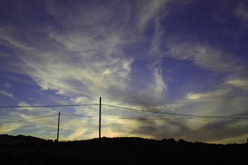 luci di tramonto
