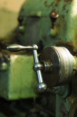 Fragment of turning machine