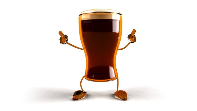 Bi&egrave;re qui danse