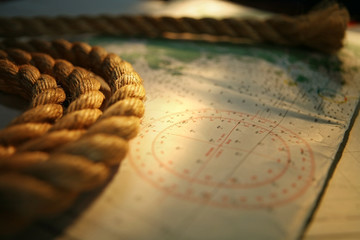 Map and rope
