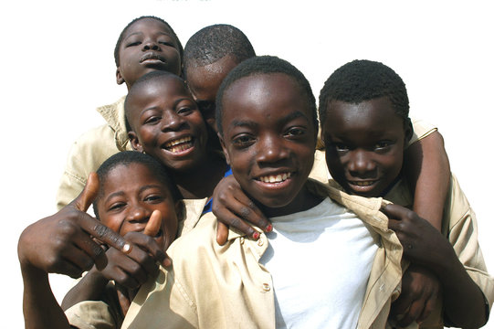 Jeunes écoliers africains