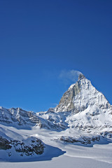 Fototapeta na wymiar Matterhorn Góra, Szwajcaria